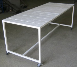 Tavolo in ferro realizzato su progetto